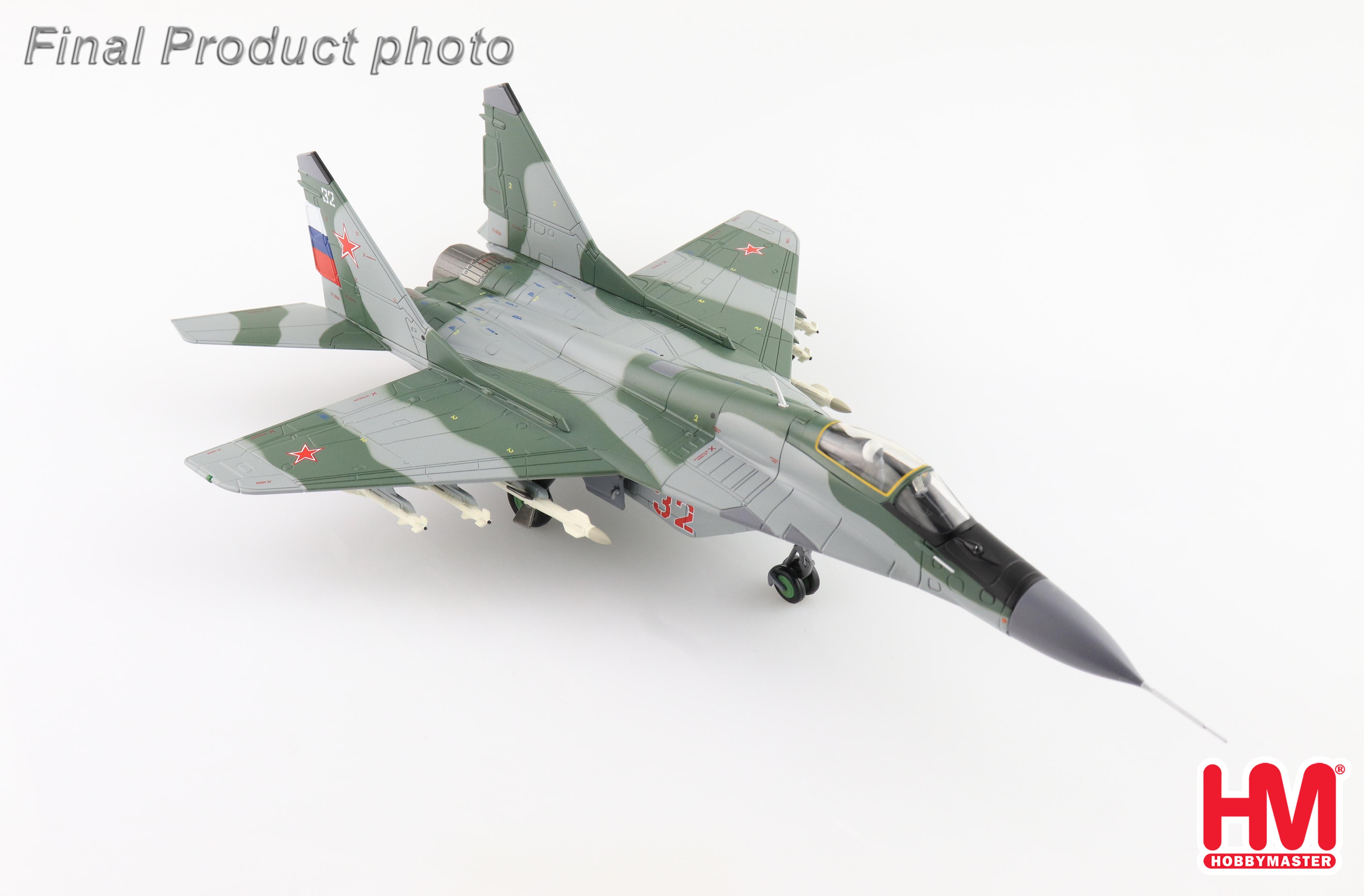 MIG-29A Fulcrum Red 32, 960th FR, USSAR Force, 1997